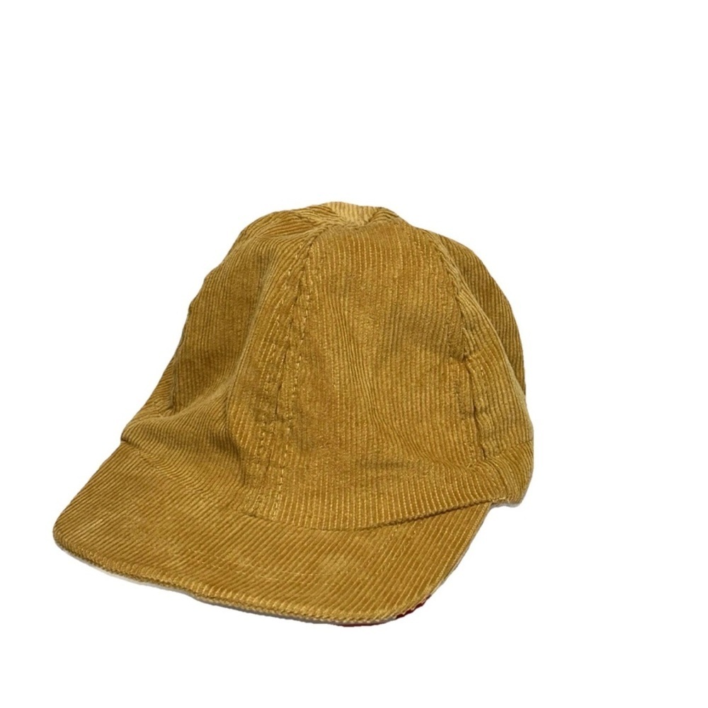 Toddler Corduroy Brown Tan 3T Cotton Hat Cap Boy